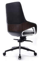 Изображение кресло rv design aura-m (fk005-в) кожа черная